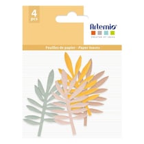 4 feuilles de sumac en papier - Slow Life