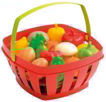 Ecoiffier - 966 - jeu d'imitation - panier garni - fruits et légumes