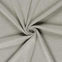 Tissu Jersey Viscose chiné sur fond Gris perle