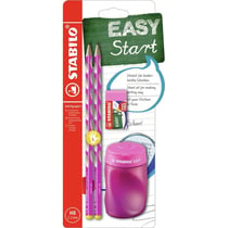 STABILO Kit d'écriture école EASYgraph  S , gaucher, rose