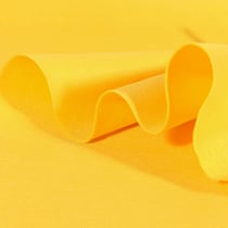 Tissu Feutrine 90 cm Jaune