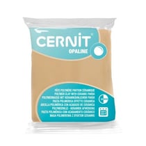 Pâte polymère Semi Opaque à cuire Pâte à modeler pain de 56g CERNIT Opaline BEIGE SABLE 815