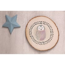 Set de 2 rondelles 17-21 cm - bois - Artemio