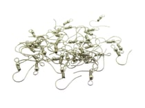 40 Crochets boucles d'oreilles - 18*19mm - argent vieilli