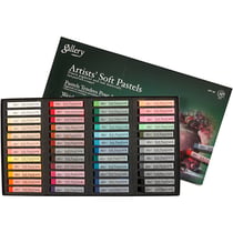 Pastels Tendres Gallery Set, L : 6,5 cm, ép. 10 mm, ass. de couleurs, 48 pièces/ 1 Pq.