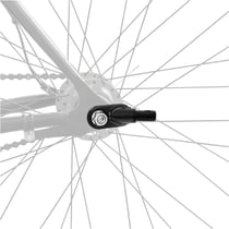 Attelage Remorque Vélo Métal Noir - Hauck