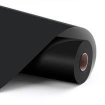 LOKLiK Vinyle Adhésif Mat – Noir – 30.5 x 180 cm