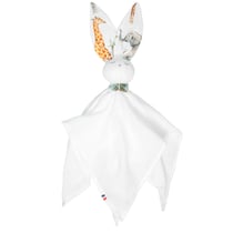 Doudou lapin en gaze de coton, Safari