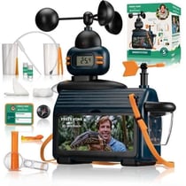 Station météo extérieure - FREEK VONK x : Mesurez la température, la pluie, et le vent avec écran LCD