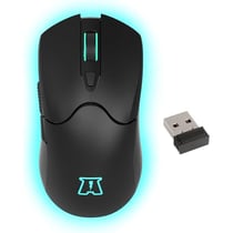 Souris Gaming Otaku M04 WL Rétroéclairée 3200 DPI 7 Couleurs RGB - sans Fil, Rechargeable - 2,4 GHz - 6 Boutons - Compatible PC/PS4/PS5 - Noir