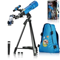 Télescope à objectif 70/400 avec sac à dos bleu