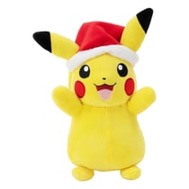 Pokémon - Peluche Pikachu Bonnet de Noël 20 cm