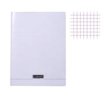 Cahier - 17x22(cm) - Petits carreaux - 192 pages - couverture en polypro - sans spirale - Clairefontaine - Calligraphe