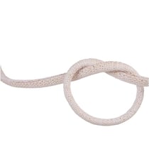Bobine 25m cordon tresse métallisé rose/or 6mm