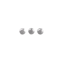 Pierres plastiques strass, autocollantes, 3 mm, 120 pces, cristal