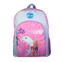 Sac à dos 37 cm avec poche Oum Le Dauphin Rose BAGTROTTER