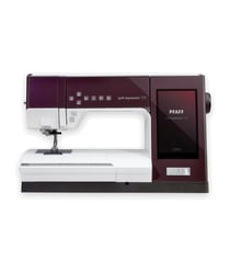 Machine à coudre et quilting PFAFF Quilt Expression™ 725 – Écran tactile, IDT™, laser de guidage – Haut de gamme NOIR