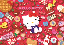 Puzzle 1000 pièces - Bonjour Kitty - Trefl