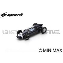 Voiture Miniature de Collection - SPARK 1/43 - COOPER T51 - Winner Italy GP 1959 - Black