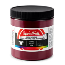 Encre textile bordeaux pour sérigraphie - Speedball