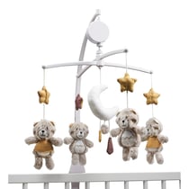 Mobile Musical en polyester beige