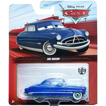 Vehicule cars doc hudson - voiture miniature bleu - mattel - gbv70
