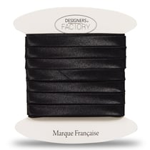 Biais satin noir 9mm par 5 mètres – designers-factory