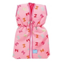 Gigoteuse lief! rose imprime noeuds poupon - knorrtoys - 80011 - turbulette