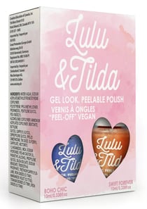 Boho Forever - Lot de 2 vernis à ongles - Pelables - 2 x 6 ml