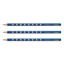 Crayon graphite triangulaire LYRA Groove Slim - HB - Lot de 3
