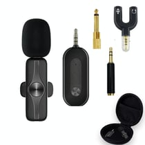 Microphone Sans Fil Lavalier 3.5mm Pour Enregistrement Vidéo Et Diffusion YONIS
