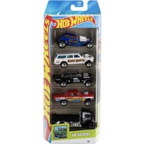 Pack de 5 véhicules hot wheels : hw gassers - mattel - jbj84 - set voitures miniatures