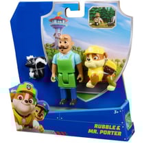 Pat patrouille mr porter avec mouffette et chien ruben - 3 figurines - chien - paw patrol - spin master - 20152005