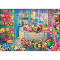 Puzzle 1000 pièces - Ambiance Colorée chez le Fleuriste - Schmidt Spiele