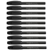 Lot 10 feutres Topliner 967 noir pointe 0,4mm - Schneider