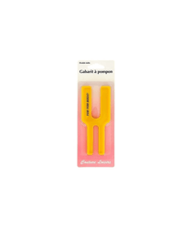 Gabarits pour pompons - Distrifil 001 Jaune