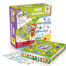 LISCIANI - Coffret 1000 questions Carotina - Jeux éducatif électronique - Stylo éducatif - À partir de 3 ans