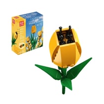 Ensemble de construction artificielle en forme de bourgeon de tulipe