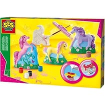 Moulage et peinture - 3 chevaux - a partir de 5 ans - Mixte - Plâtre et peinture inclus