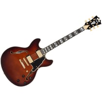 Excel DC Amaretto Burst D'Angelico