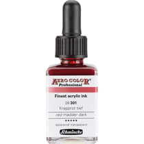 Encre acrylique - Extra-fine - Rouge de Garance - 28 301 - Aéro Color Pro - Schmincke