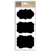 24 stickers ardoise baroque