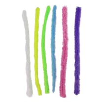 MégaCréa DIY - Chenilles XL 2 cm Couleurs pastel Assortiment 6 pièces