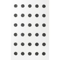Motif Thermocollant transfert Customisation textile Rond Noir 1 cm