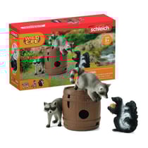 Coffret Jeux rigolos avec la noix, figurines animaux sauvages, 42596 Wild Life, Pour enfant des 3 ans