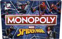 Monopoly spiderman marvel - hasbro gaming - e9072 - jeu de societe classique - dc - spider-man