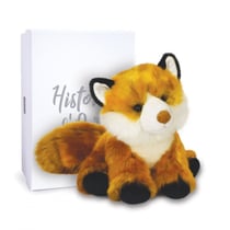 Peluche Gus le renard 28 cm - Histoire d'Ours