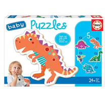 Puzzle Bébé Dinosaures 3-5 pièces - EDUCA