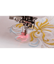 Pied de broderie avec pointeur lumineux LED - FLED1 - Brother Blanc
