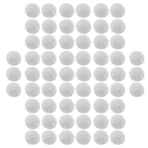 Pompons - Blanc - 1 cm - 60 pcs